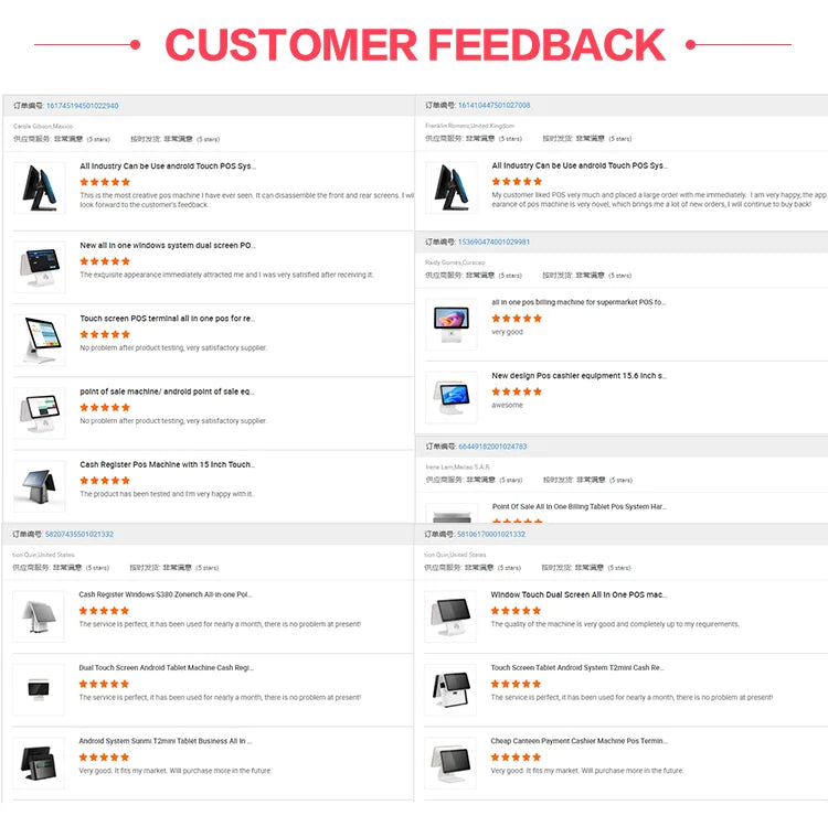 Flexy Retail POS Machine All-in-One Touch Screen Android/Linux System for Retail Businesses