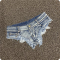 Sexy Women's Low Rise Stretch Mini Denim Shorts Hot Pants Beach Party Clubwear