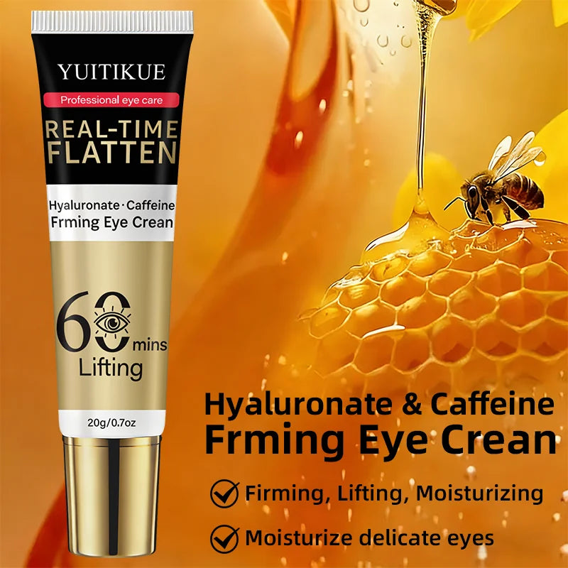 YUITIKUE 60s Lifting Eye Cream | Real-Time Flatten, Professional Firming & Hydrating Eye Care 20g
