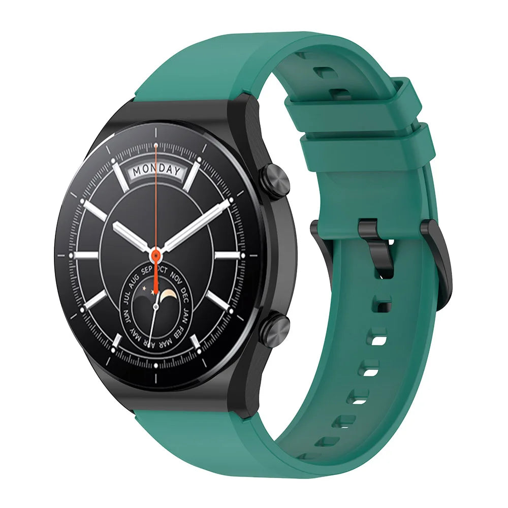 22mm Silicone Strap For Xiaomi Watch S1/S1 Active Replacement Watch Band for Xiaomi Watch S4 S3 S2