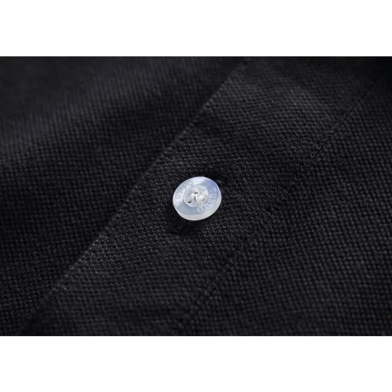 Plus Size 7XL 100% Cotton Summer Men's Polo Shirts Luxury Short Sleeve Contrast Color Letter Embroidery Simple Casual Male Tees
