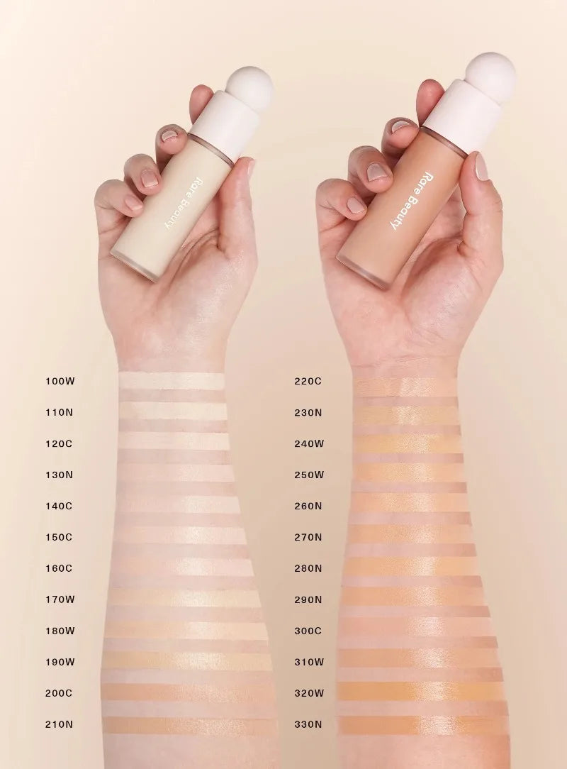 Rare Beauty Moist Hydrating Foundation Natural-Looking Moisturizing Lightweight Makeup Easy Use Waterproof Makeup for Beginners