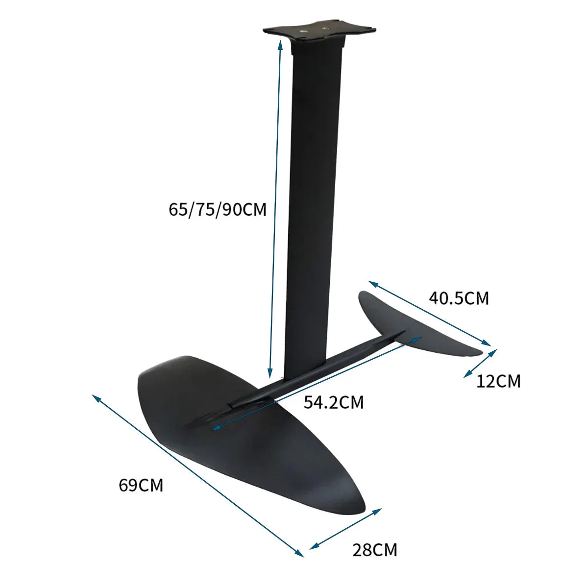 Popular Carbon Fiber Hydrofoil Surfboard For Ocean Waters - Kid Friendly With Bag