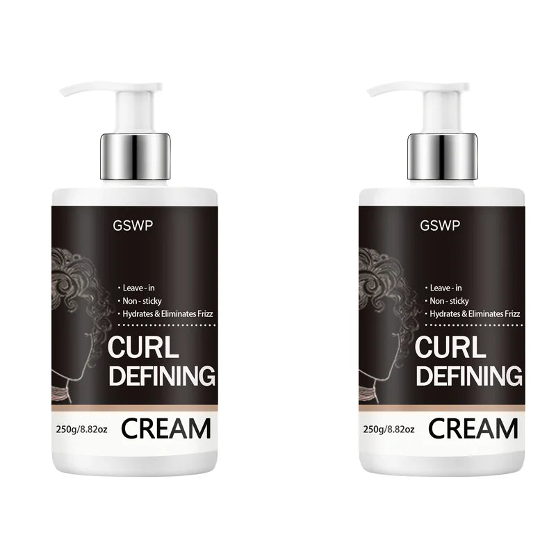 GSWP Men's Curl Moisturizing Cream, Provides Long-Lasting Curl Effects, Deep Moisturizing, Long-Lasting Curl Control. 250/500g