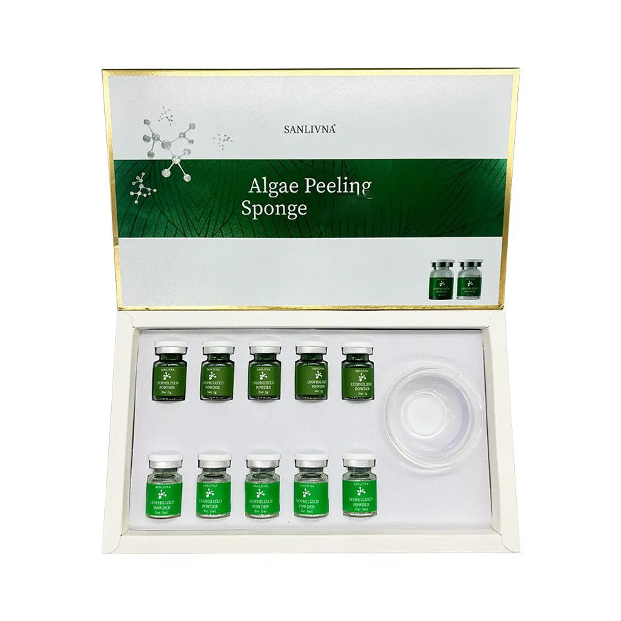 2026 Algae Peeling Facial Mask sponge freeze-dried powder Nature Seaweed cleaning bones Korean SkinCare Clean Pores Oil Balance