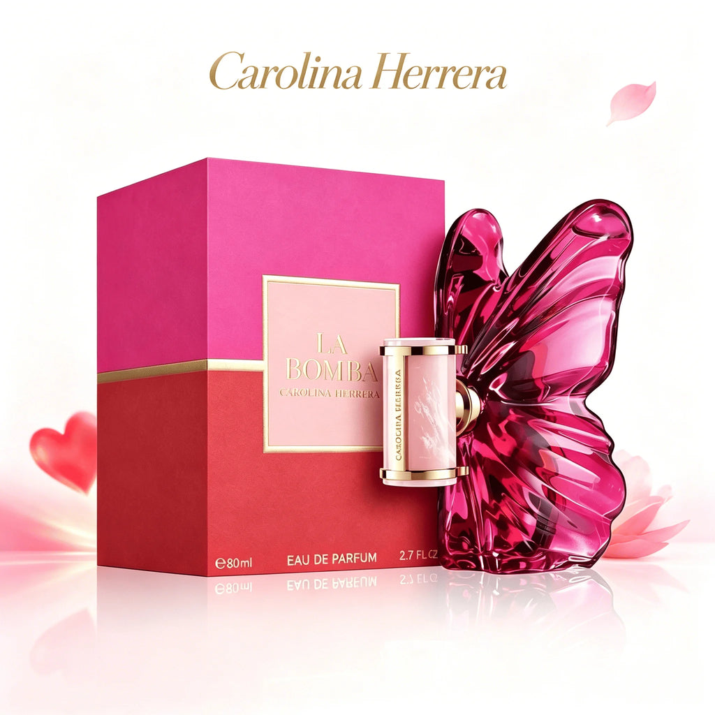 Carolina Herrera La EDP 80ML Women Floral Fruity Perfume Butterfly Design Womens Perfume Original
