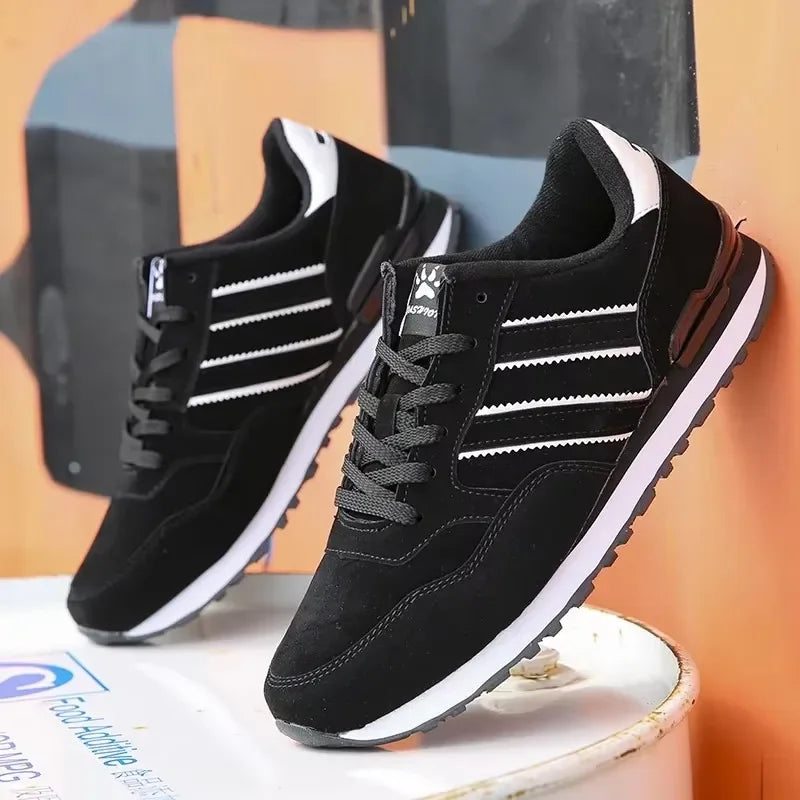 High Quality Men's Sneakers Leather Casual Shoes Autumn 2022 New Breathable Men Shoes Tenis Male Flat Shoe Zapatillas Hombre