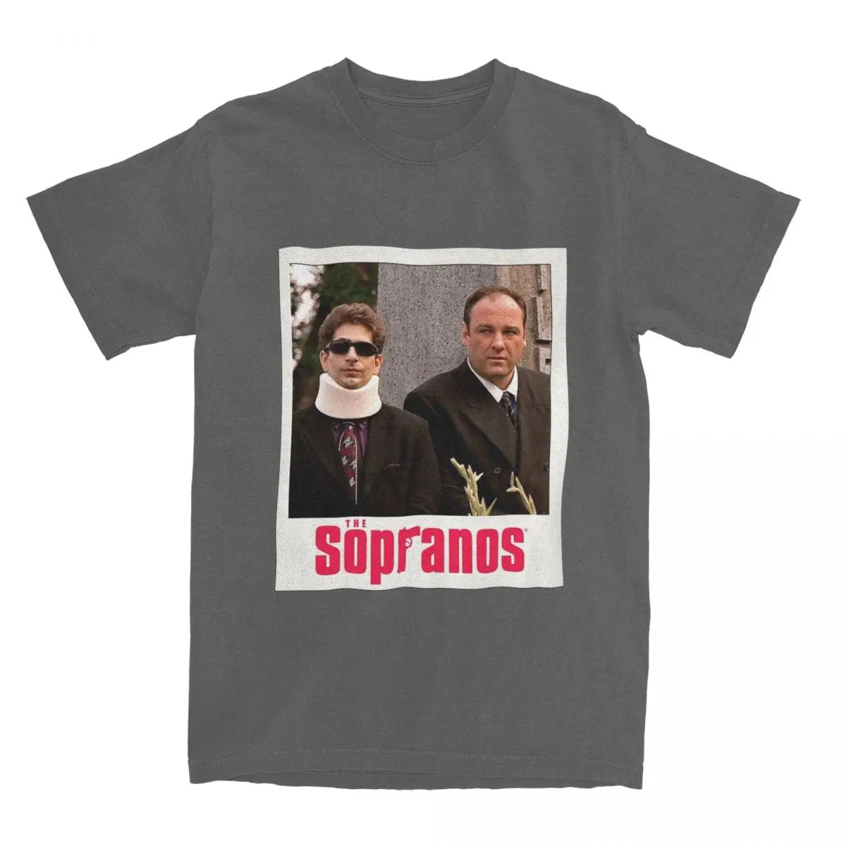 Streetwear T Shirt Tony Soprano Tv Show Pop Culture Cotton T-Shirts Fashion Tshirt for Men Summer Casual Short Sleeve Top Tees