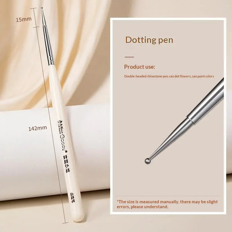 Nails Art Liner Brush Elongated Lines Drawing Painting Nail Design Pen UV Gel 3D Carving Brush Professional Manicure Salon Tool