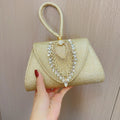F248 Sweet Memory Diamond Handbag Dinner Party Dolly Bags Wedding Accessories Gold Bag For Women Dress Bags