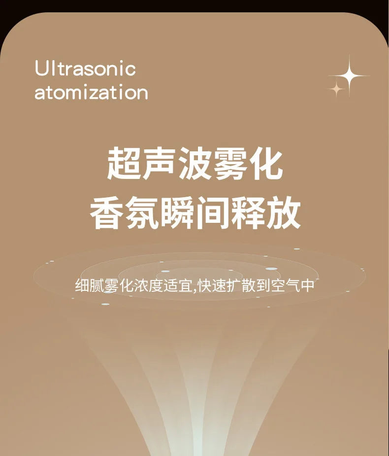 2026 New Mini Rechargeable Wall Mount Auto Aroma Diffuser Timed Fragrance Dispenser Bedroom Bathroom Odor Remover