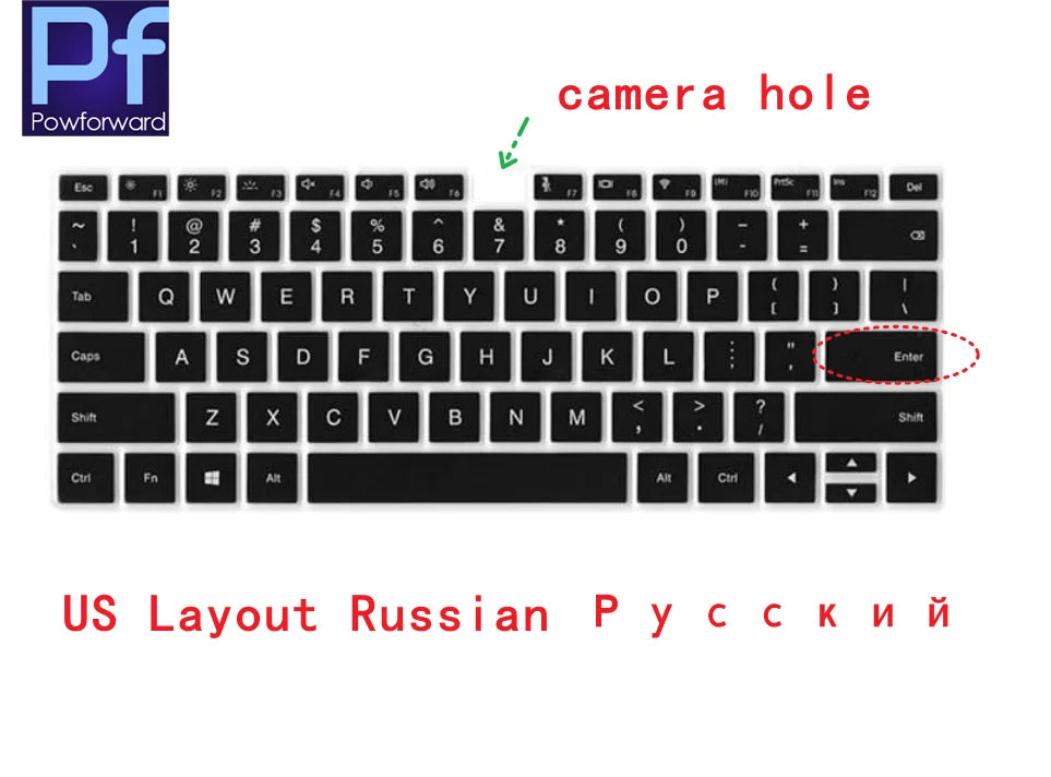 Russian Spanish  for HUAWEI Matebook 14 2023 2022 2021 2020 2019 14.0 inch  matebook14  Mate book 14 Laptop Keyboard Cover Skin