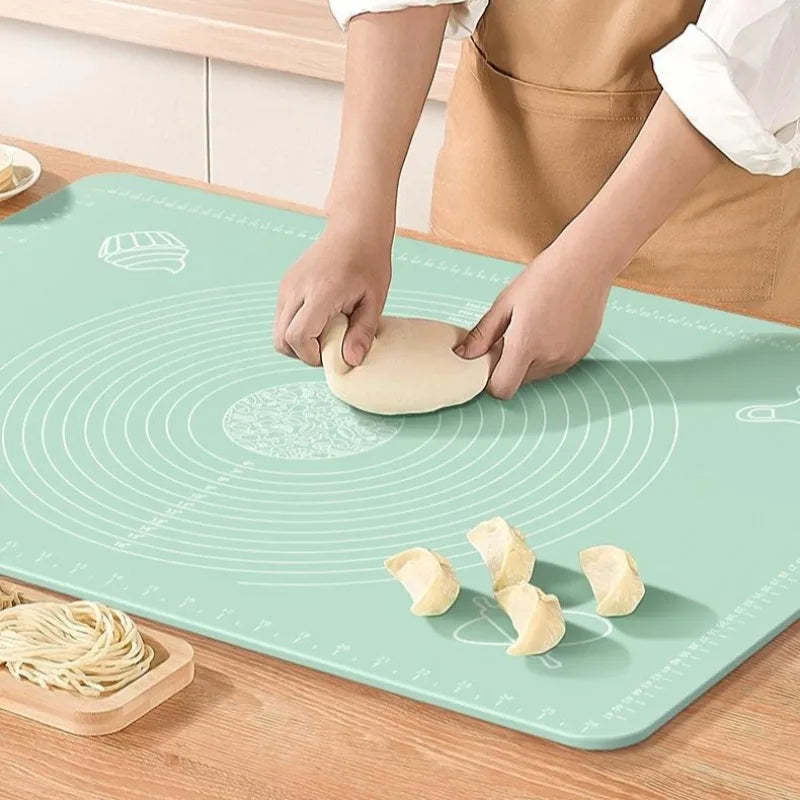 Silicone Baking Mat Pizza Dough Mat Pastry Kitchen Gadgets Cooking Tools Bakeware Kneading Accessories