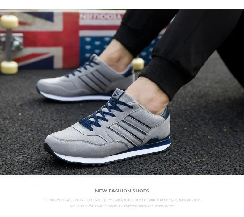Brand Casual Sneakers Male Cemented Shoes Autumn Light Walking Shoes for Men Lace-up Spring Daily Shoes Chunky Walking Shoe 45