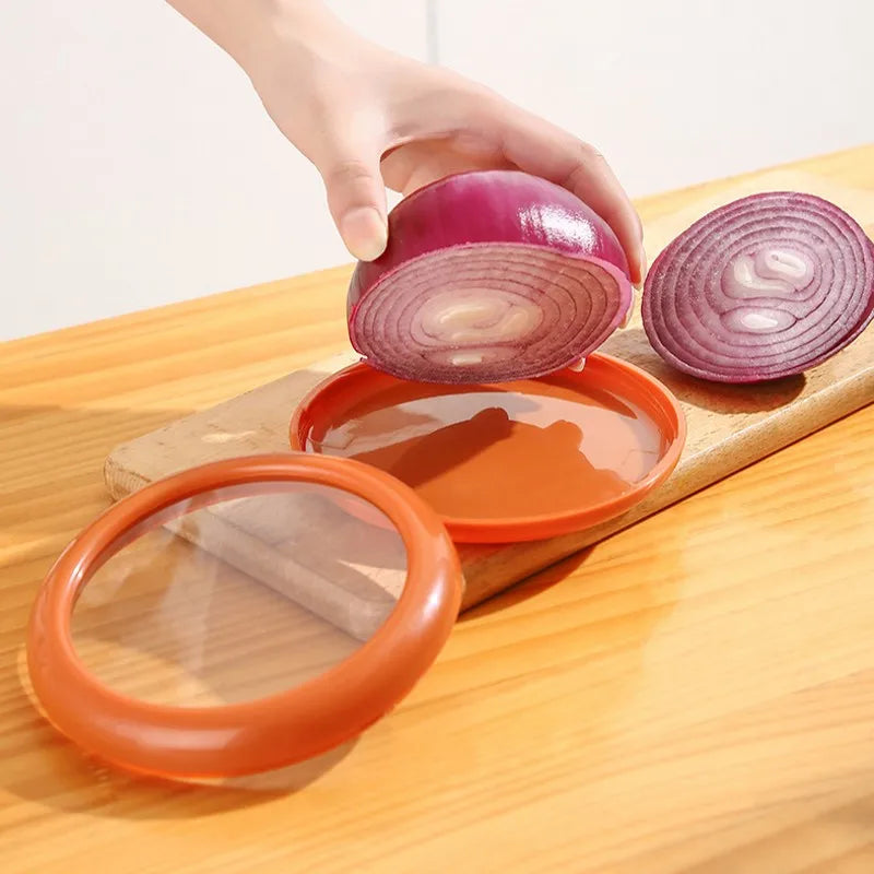 4 styles Kitchen Transparent Reusable Airtight Fresh Storage Storage Box for Fruits and Vegetables Easy to Clean Kitchen Gadgets