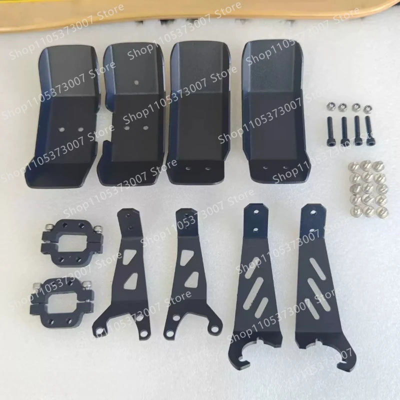 Electric off-road skateboard fender waterproof board