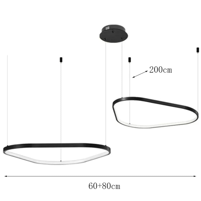 Modern Designer Chandelier Hanging Lamp Pendant Lamps for Ceiling Modern Home Decor Ornaments  Interior Lighting Pendant Lamp