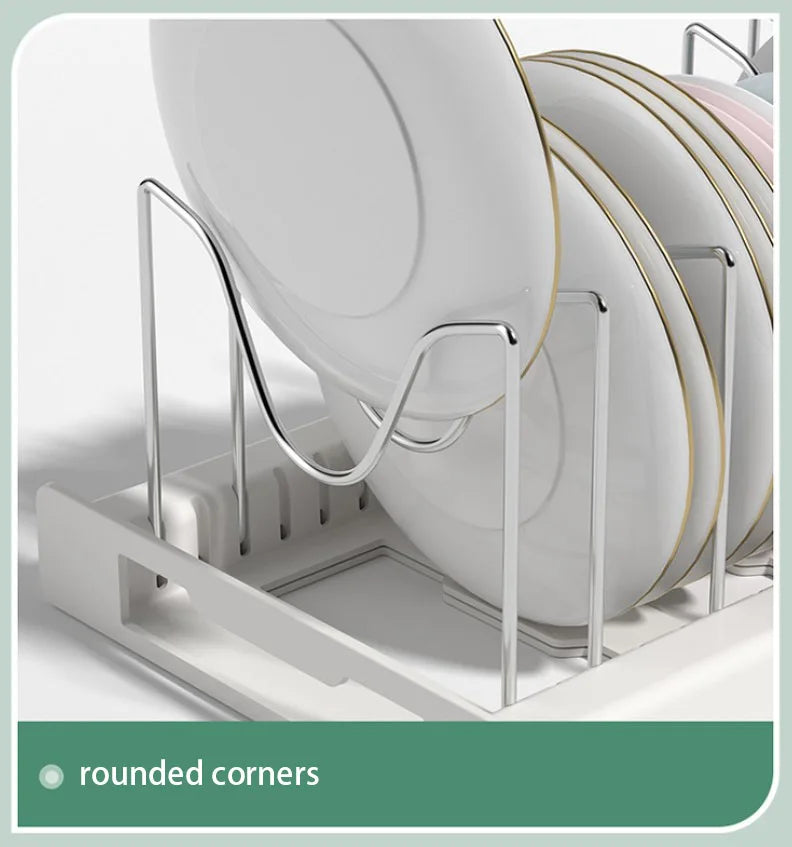 Expandable Kitchen Cabinet Pot Organizer - Adjustable Divider Rack, Multi-Use Storage Solution for Pots, Pans and Lids