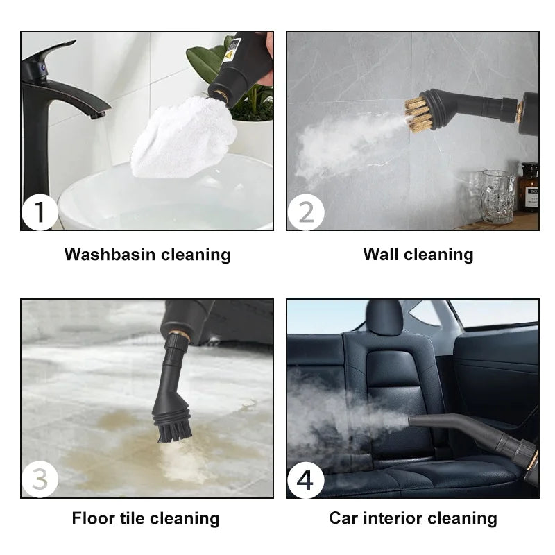 Steam Cleaner High Temperature Sterilization Air Conditioning Kitchen Hood Home /Car Steaming Cleaner 110V US Plug /220V EU Plug