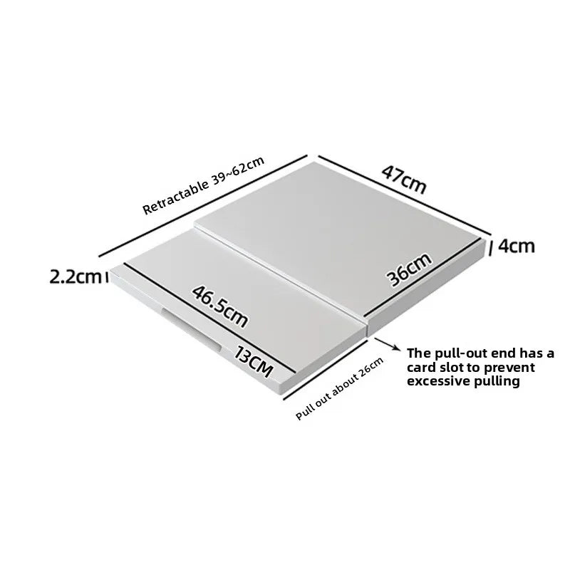 1PC New Multifunctional Kitchen Pull-Out Tray Microwave Oven Shelf Drawer Board Countertop Oven Bracket Telescopic Sliding Shelf