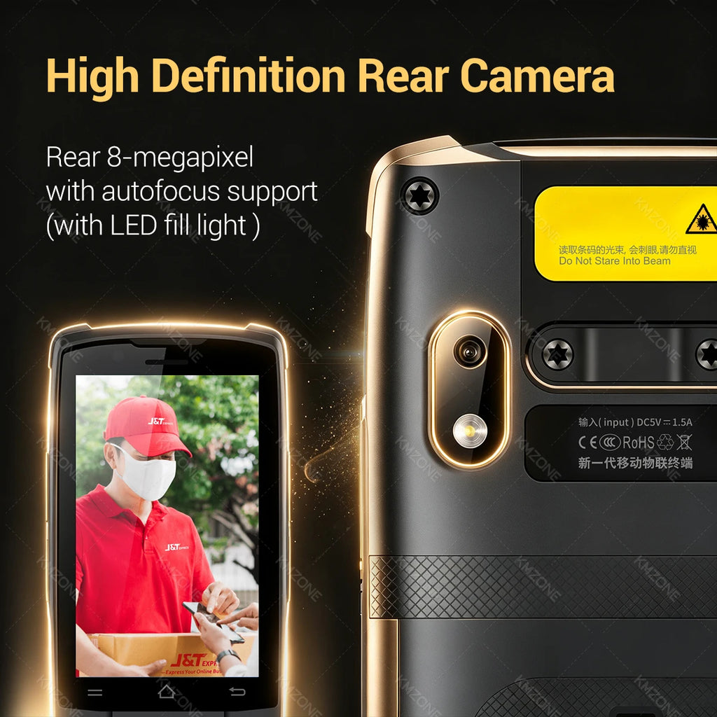 IData K3 Pro Android 12/14 with 1d 2D Barcode Handheld Terminal PDA Data Collector 4G For Flash kit, J&T, SPX, Ninja Express