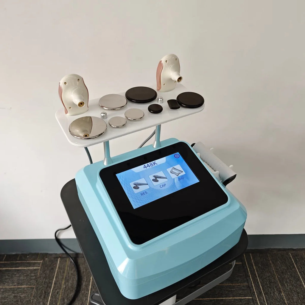 Portable Professional Tecar Therapy Machine for Pain Relief Physical Therapy Diathermy Home Muscle Recovery