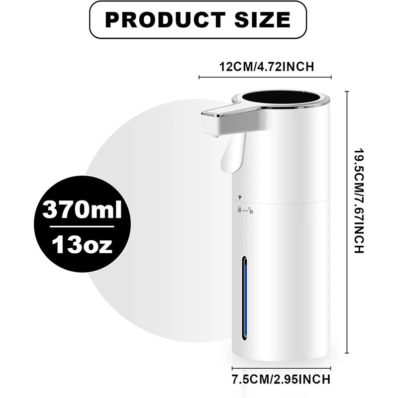 Cross-border bestseller touch foam soap dispenser automatic hand wash machine electric induction hand wash machine wall-mounted
