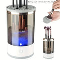 Makeup Brush Washer and Dryer USB Powered Odorless Battery-Free Plug and Play Makeup Cleaner Essential Beauty Accessory