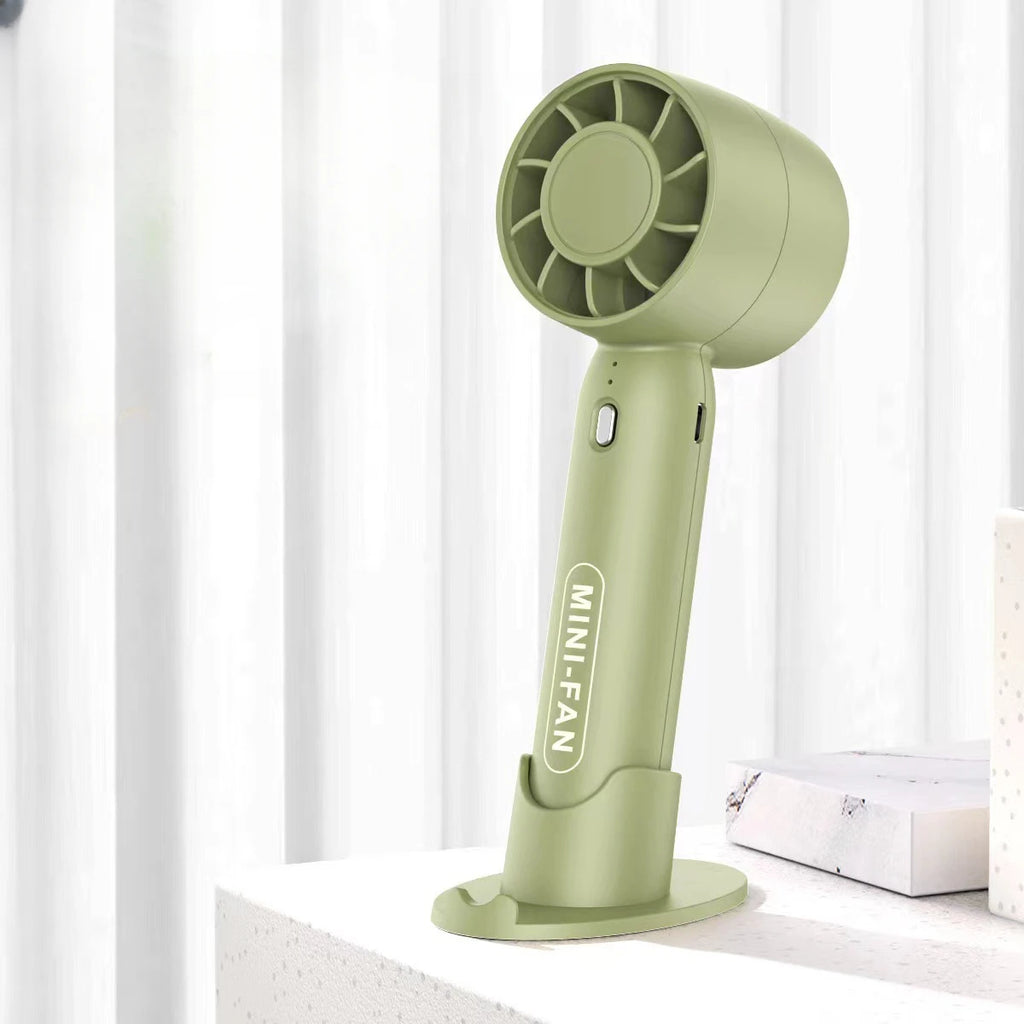 Portable Hand Fan Air Fan Cooler Outdoor Electric Fan Portable Air Conditioner Mini Cooler Cooling  USB Rechargeable Cold Fan