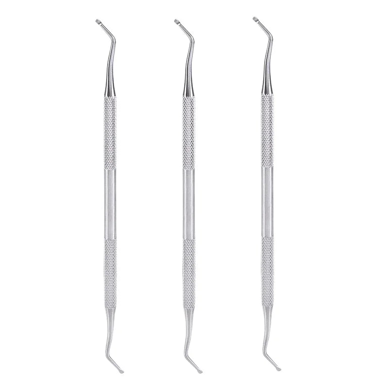 Nail Excavator Double Sided 13cm Reusable Nail Excavator Durable German Grade Stainless Steel Made