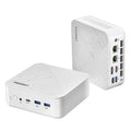 FIREBAT AM02 Mini PC AMD Ryzen 7 H255 DDR5 16GB RAM M.2 PCIe 512GB SSD WiFi6 BT5.2 1000M LAN Portable Windows11 Desktop Computer