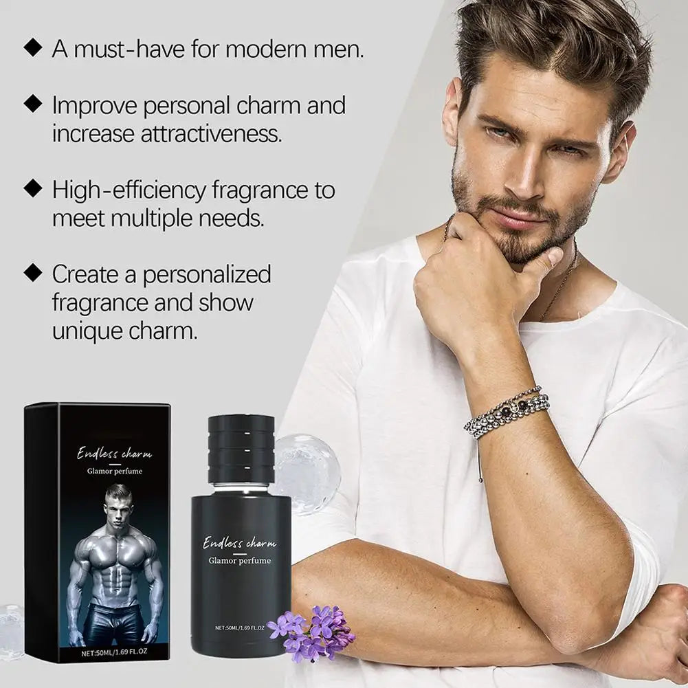 Long Lasting Men's Dating Fragrance Enhance Attractiveness Men's Body Fragrances Spray Men's Long Lasting Charm Body Fragrance
