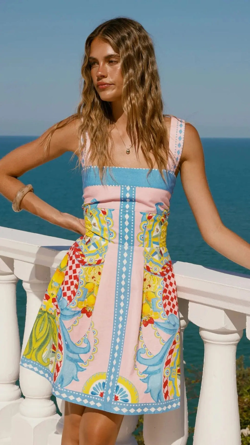 Sexy Elegant Tropical Printed Short Dress Women Spaghetti Strap Bodycon Mini Dresses 2026 Summer Dresses Beach Vacation Vestidos