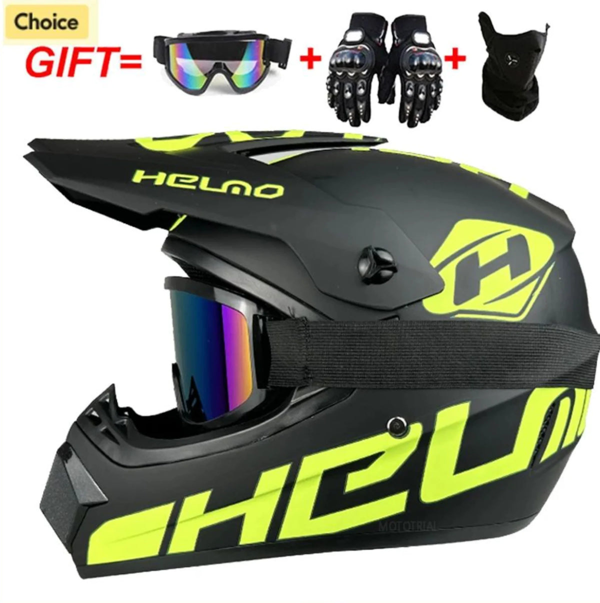 Free Shipping & 3 Gifts All-New Full Face Off-Road Motorcycle Helmet Downhill AM DH Motocross Cross Casco Capacete Helmets