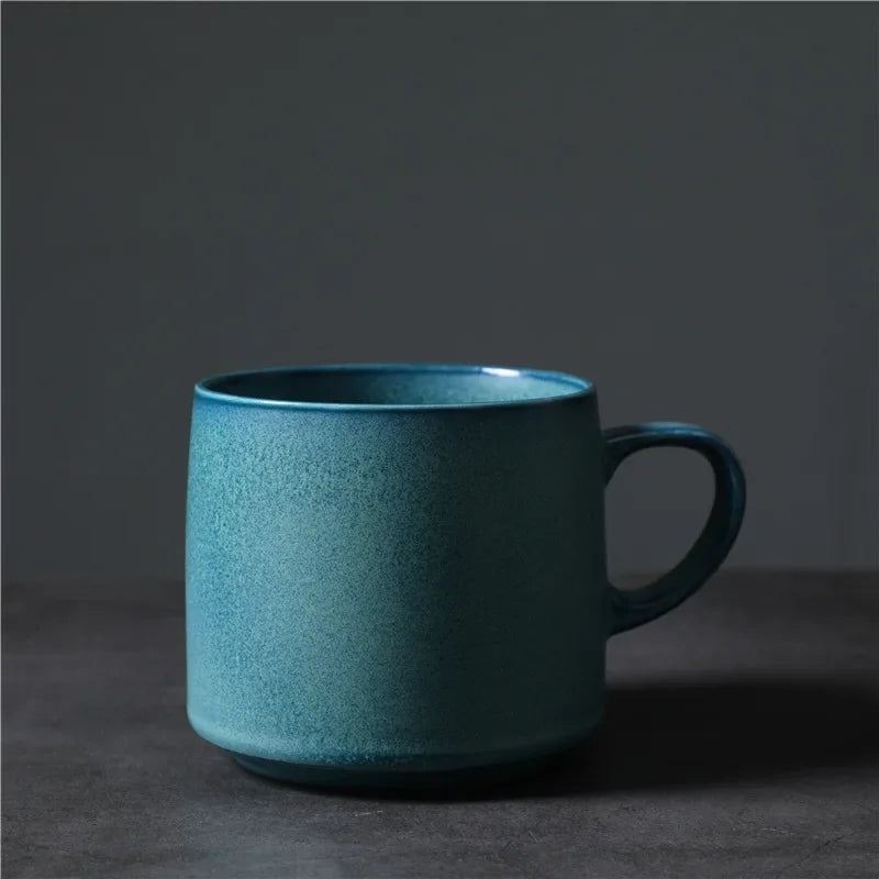Ceramic Breakfast High-Looking Couple Water Cup Stoneware Coffee Cup Vintage Mug Nordic Creative