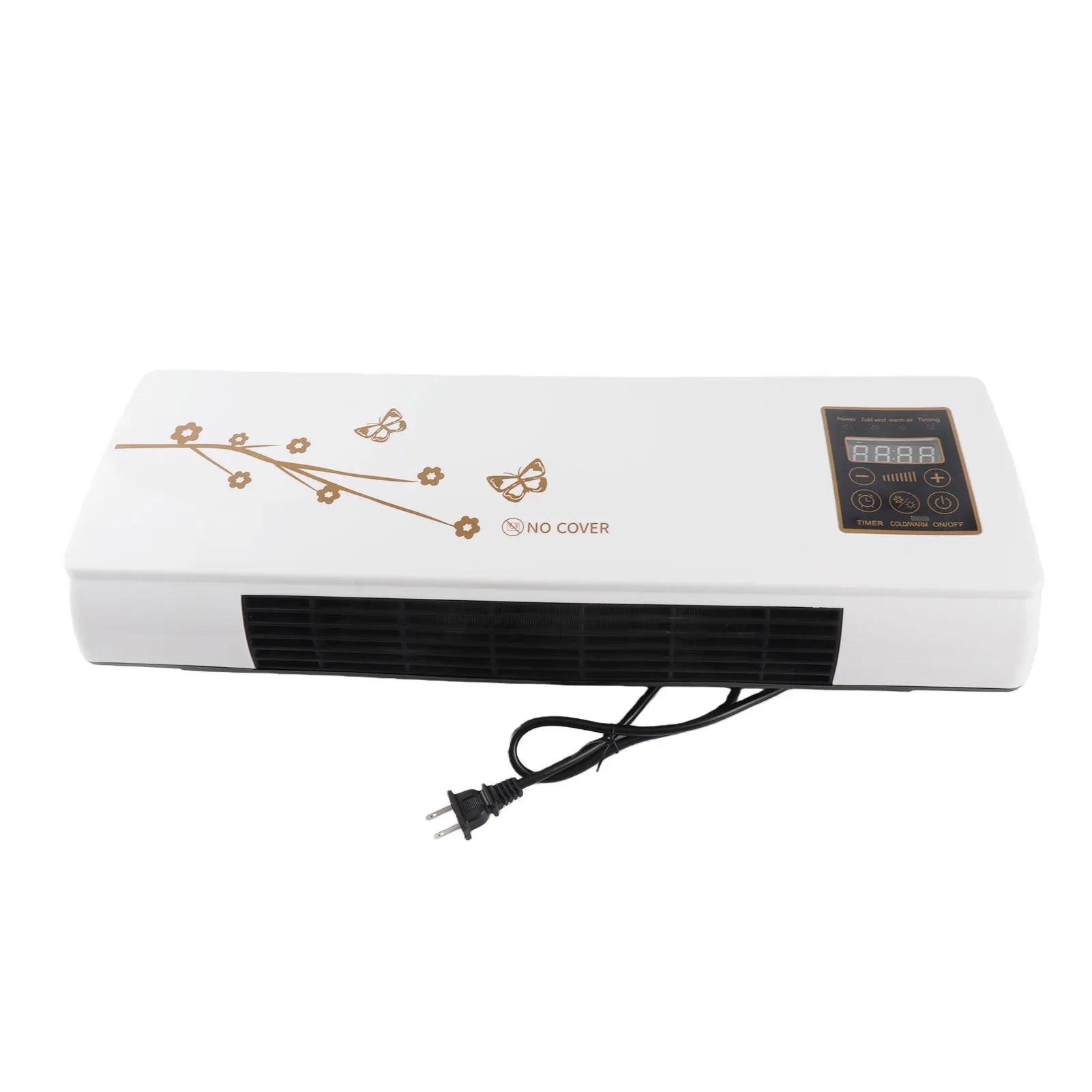 Air Heater Wall Mount Electric Heater for Bedroom Living Room