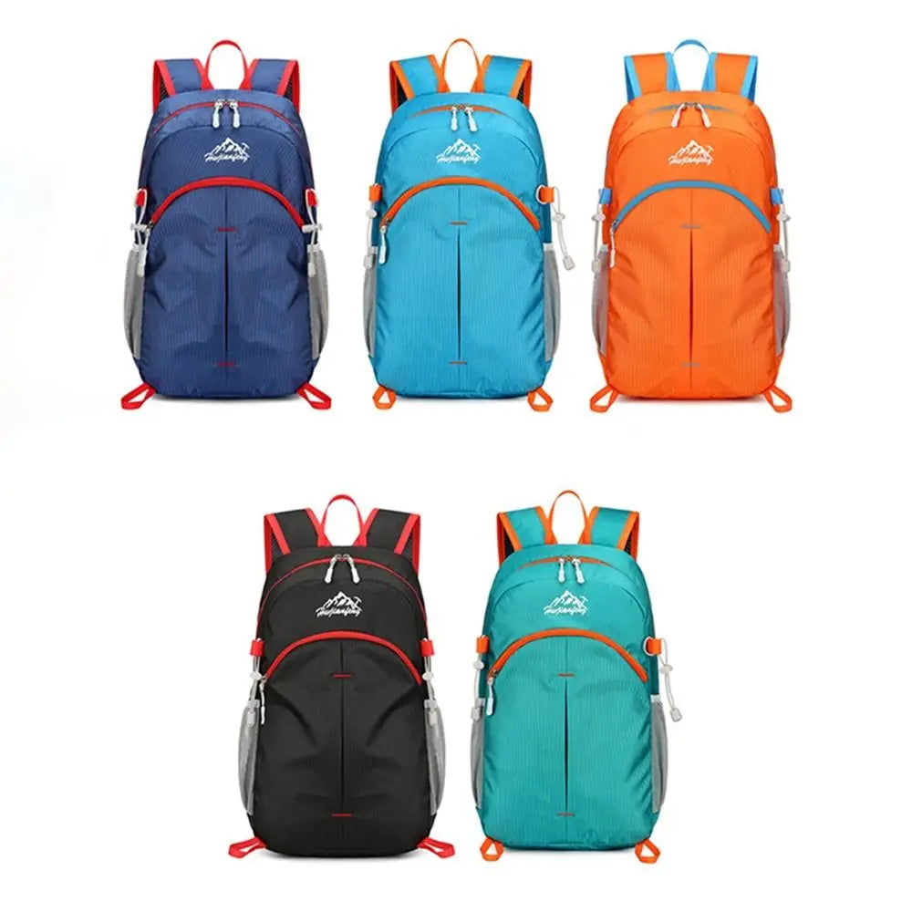 Portable Large Capacity Foldable Backpack Folding Waterproof Climb Bag Shoulders Bag Travel Bag Lightweight Nylon Bag Hiking