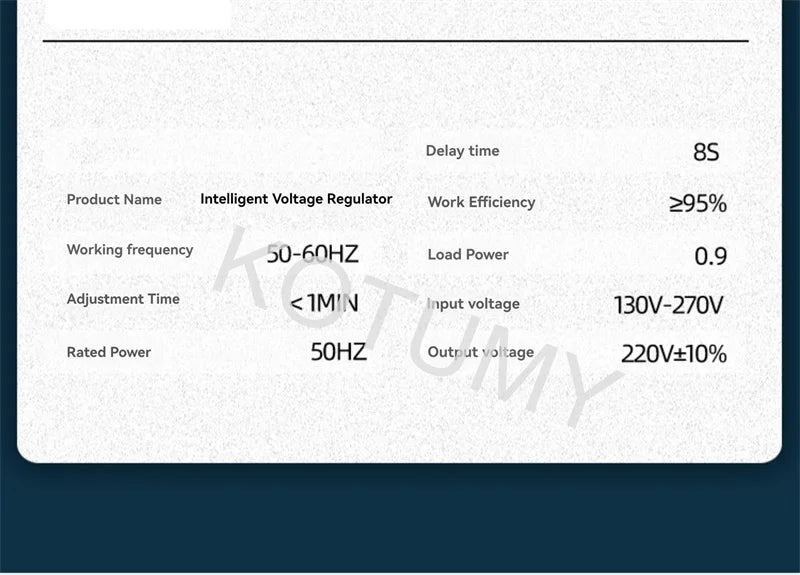 Voltage Stabilizer 220V Automatic Household High-Power 15kw Pure Copper Low-Voltage Air Conditioner Special Voltage Regulator