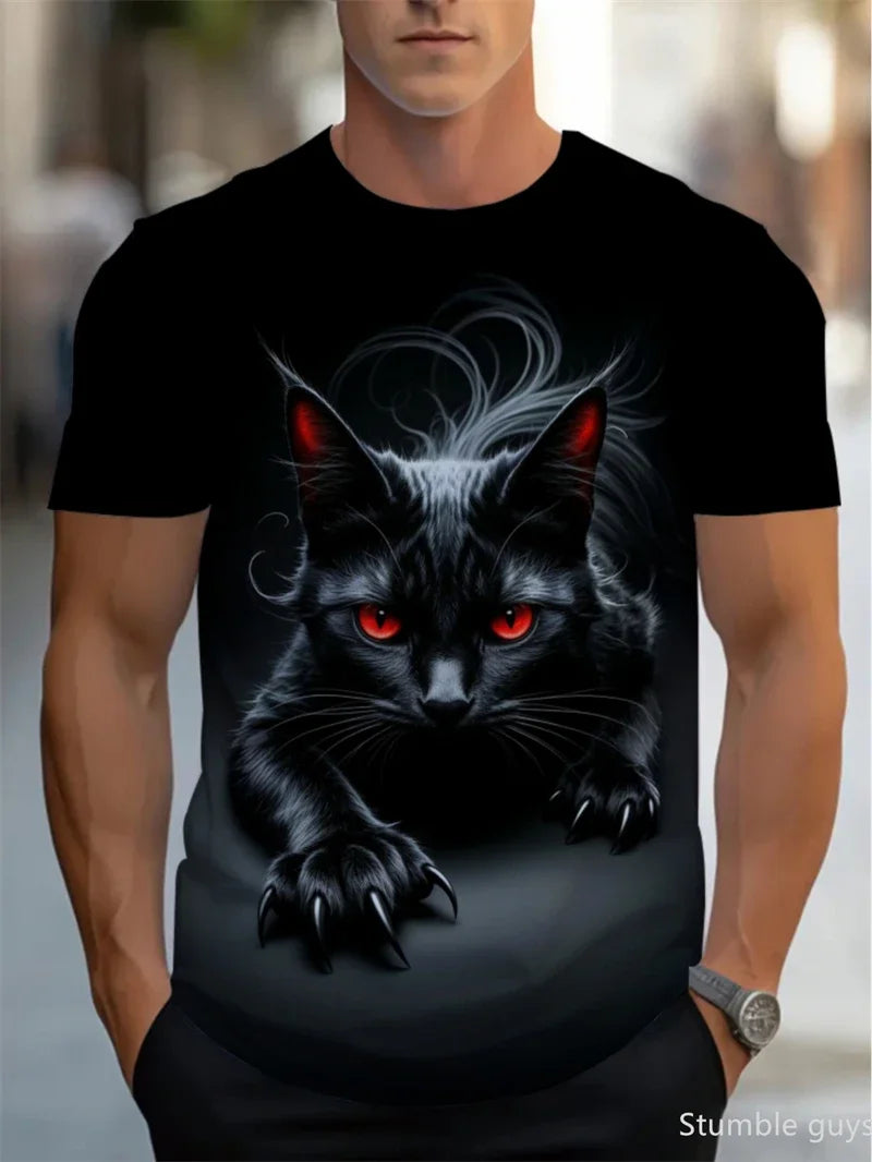 Summer Men's Oversized Sports Jersey T-Shirt Anime Graphic Loose Short Sleeve Soft Comfortable Fashion Fashion Tops