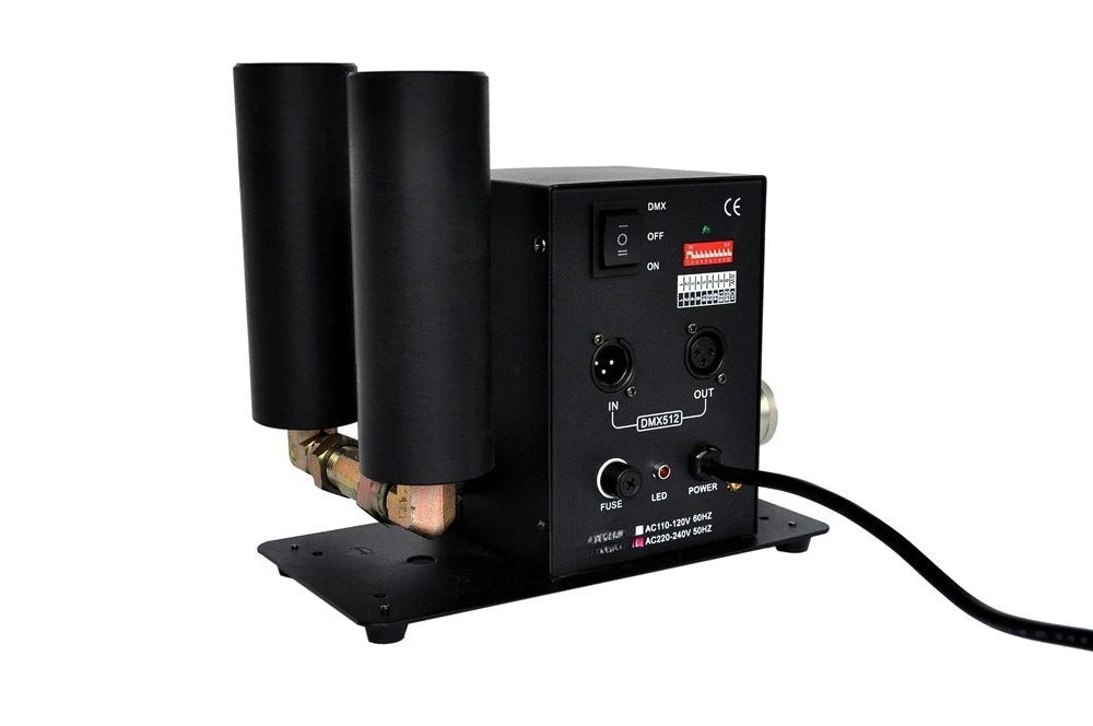 Double tube carbon dioxide air column machine