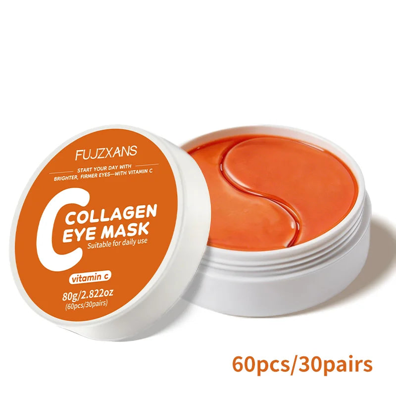 Vitamin-C Under-Eye Mask Patches for Dark Circles And Puffiness Collagen Infused Skincare for an Even Skin Tone