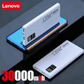 Lenovo 50000mAh 120w Fast Charging  External Battery High Capacity Power Bank Portable Digital Display Charger For Xiaomi