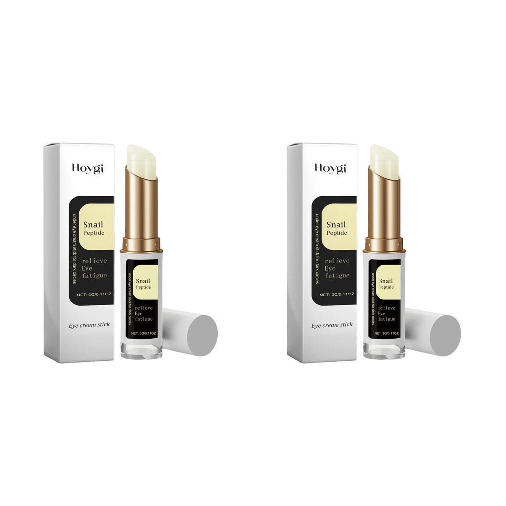 Snail Eye Cream Stick Collagen Fade Fine Lines Wrinkle Lightening Dark Circles Firming Eye Bags Puffiness Moisturizing Eye Cream