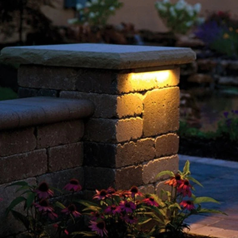 Aluminium Garden Decorative Lights Household Waterproof Outdoors Light Courtyard Park Porch Landscape Lamp LED Rotate Lamps 2.5W