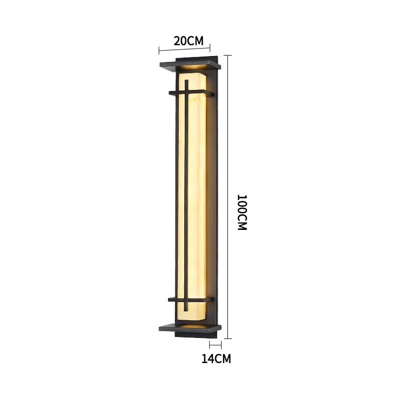 Outdoor Wall Lighting Modern simple villa Waterproof wall lamp Exterior wall Porch Balcony Stainless steel Garden Terrace light