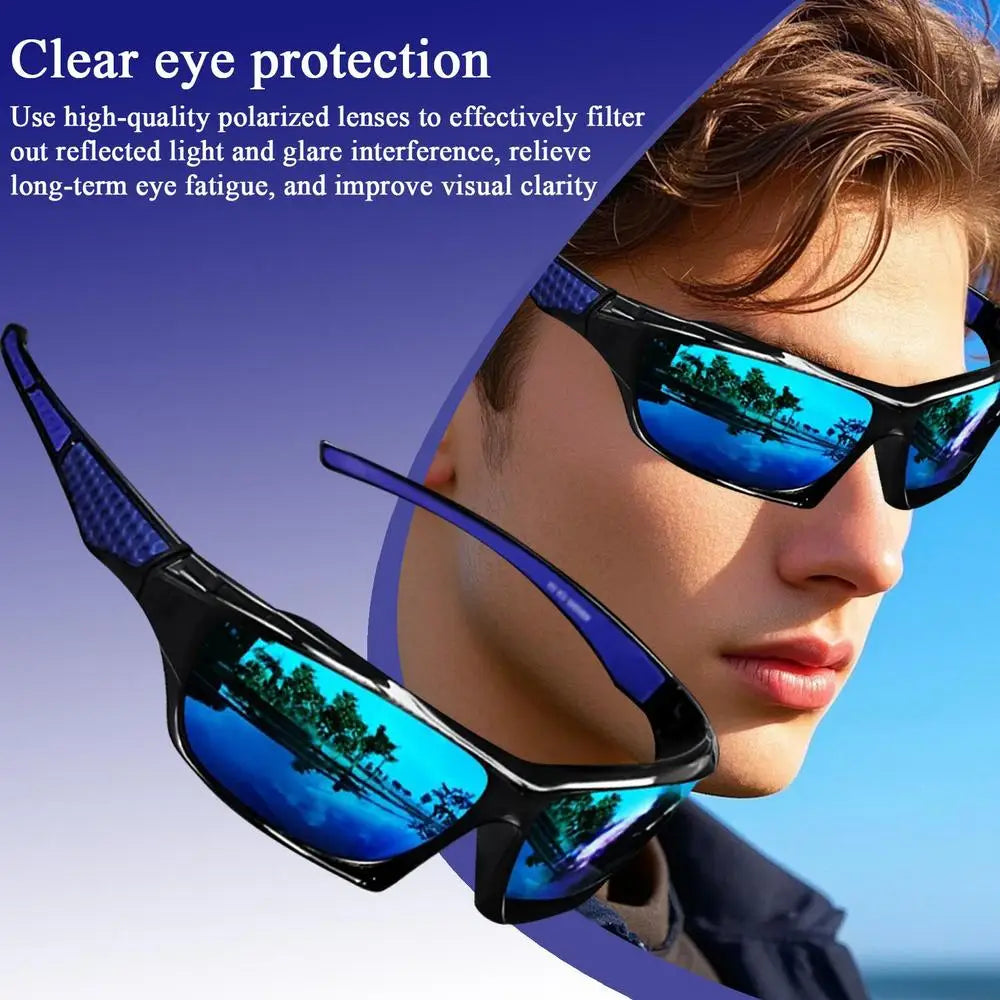 Protection Sun Glasses Glasses Comprehensive Mens Sun Comfortable Fashion Shades Outdoor Sport Eyewear For Driving Running