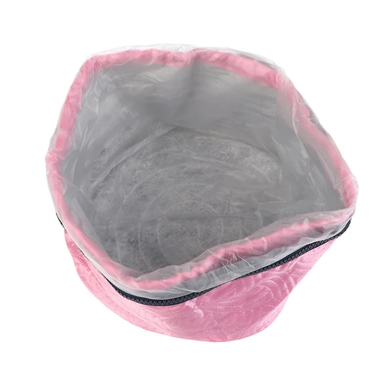 Hair Steamer Cap Electric Hair Heating Cap Thermal Hat Self-heating Hat SPA Nourishing Hair Styling Care〔CC55〕