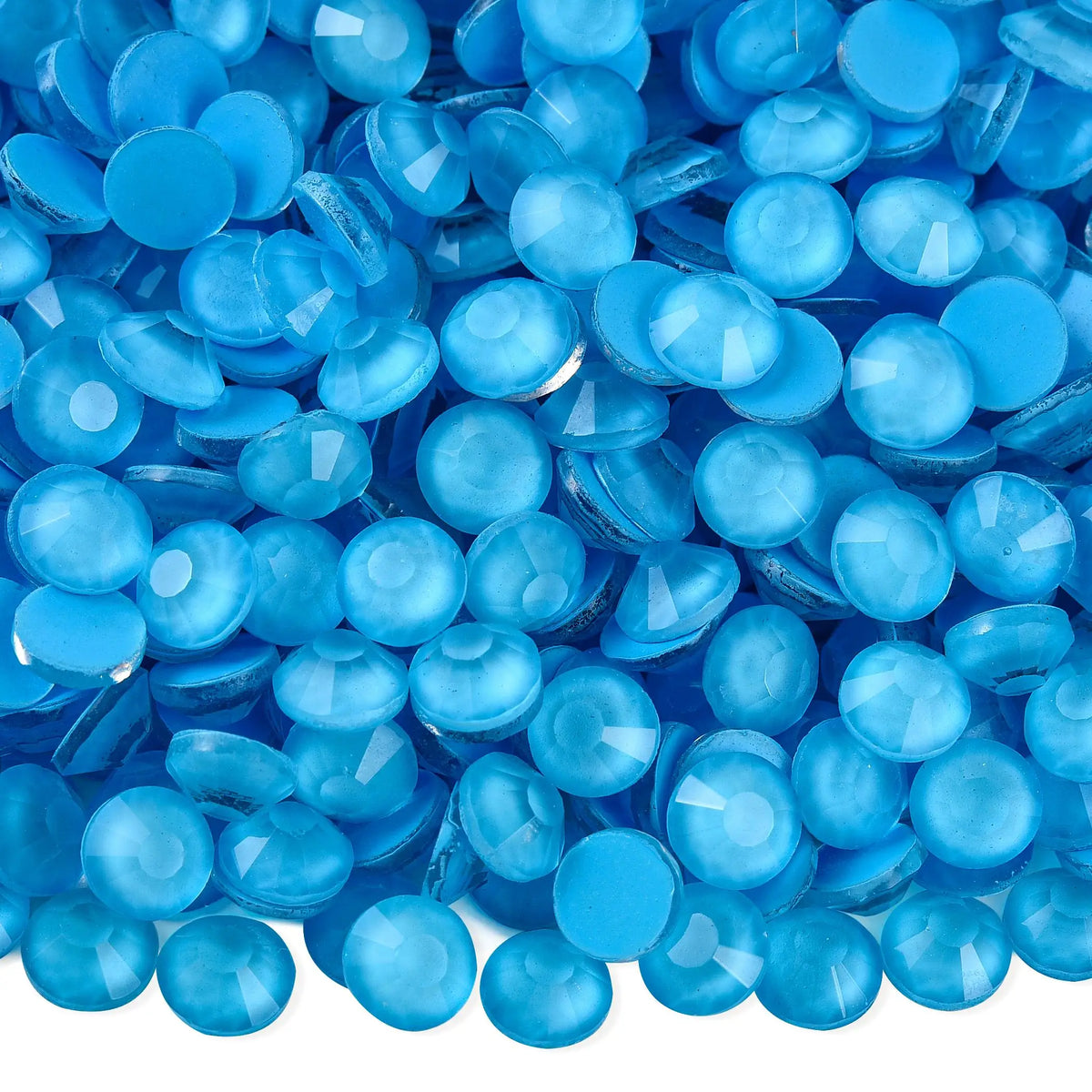 OLeeya SS6-SS30 Texture Blue Series Glitter Crystal Non Hotfix Rhinestones DIY Nails Strass Diamond For Dress Vestidos