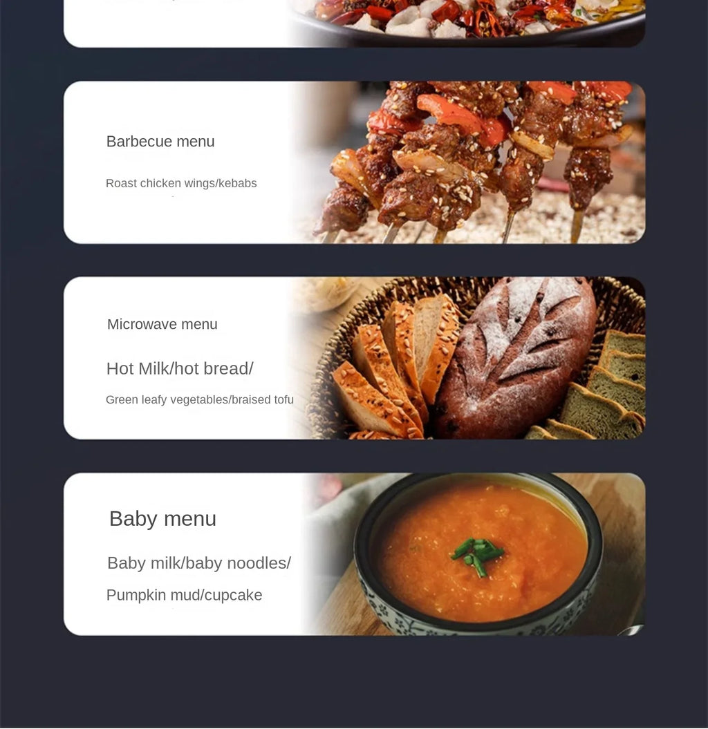 220V Midea Frequency Conversion Microwave Oven Integrated Machine Micro Roasting Level 1 Energy Efficiency Light Wave  New BDC