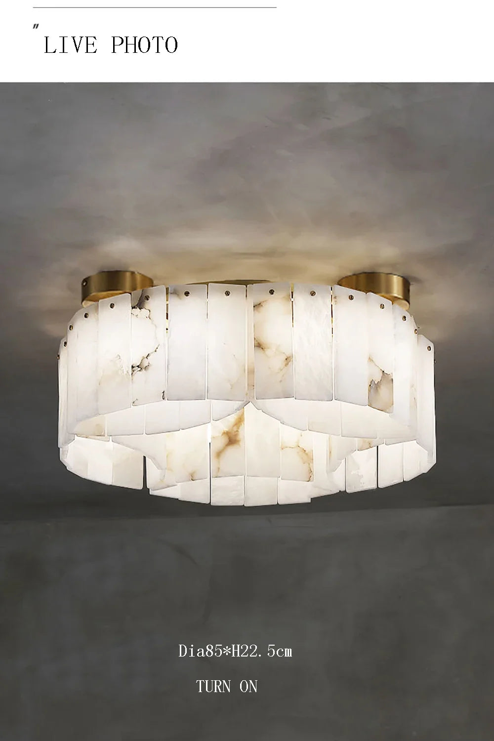 Modern Light Luxury Natural Marble Ceiling Pendant Lamps Home Decor Appliance Hanging Lamps Brushed Matte Gold Lighting